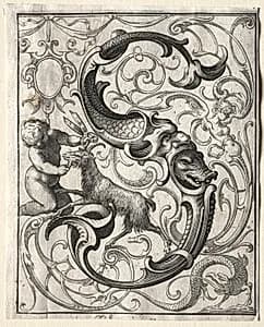 New ABC Booklet:  S by Lucas Kilian (German, 1579–1637)