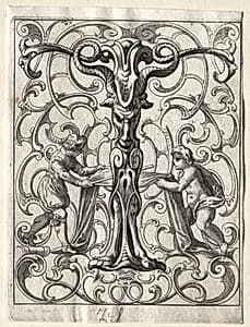 New ABC Booklet:  T by Lucas Kilian (German, 1579–1637)