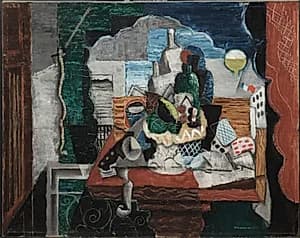 Night Café by Louis Marcoussis (French, 1883–1941)