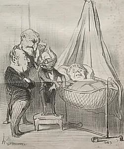 No doubt, she is very ill!... by Honoré Daumier (French, 1808–1879)