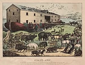 Noah's Ark by James Merritt Ives (American, 1824–1895)