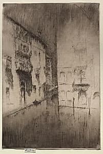 Nocturne:  Palaces by James McNeill Whistler (American, 1834–1903)