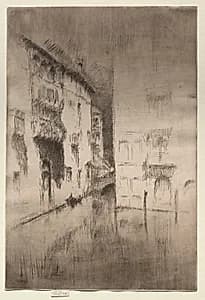 Nocturne:  Palaces by James McNeill Whistler (American, 1834–1903)
