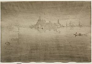 Nocturne:  Salute by James McNeill Whistler (American, 1834–1903)