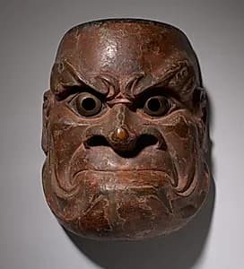 Noh Mask:  Ko-beshimi by Unknown Artist