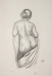 Nude by Aristide Maillol (French, 1861–1944)