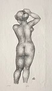 Nude by Aristide Maillol (French, 1861–1944)