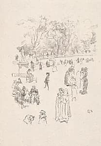 Nursemaids by James McNeill Whistler (American, 1834–1903)