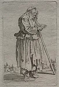 Old Beggar Woman by Unknown Artist