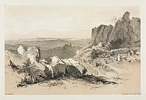 Olevano by Edward Lear (British, 1812–1888)