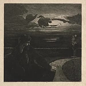 On Death, Part I by Max Klinger (German, 1857–1920)
