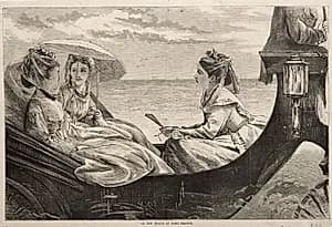 On the Beach at Long Branch by Winslow Homer (American, 1836–1910)