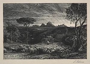 Opening the Fold by Samuel Palmer (British, 1805–1881)