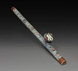 Opium Pipe by Unknown Artist