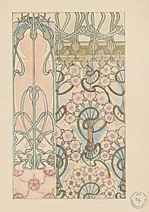 Ornament by Alphonse Mucha (Czech, 1860–1939)