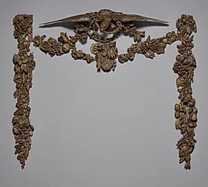 Overmantel Decoration by Grinling Gibbons (British, 1648–1721)