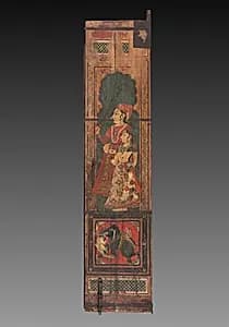 Painted Door by Unknown Artist