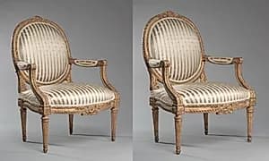 Pair of Armchairs (Fauteuils) by Jean-Baptiste II Tilliard (French, 1797)