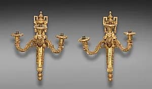 Pair of Candle Brackets by Jean Charles Delafosse (French, 1734–1789)