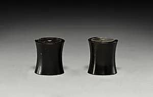 Pair of Ear Ornaments by Unknown Artist