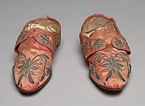 Pair of Slippers by Unknown Artist