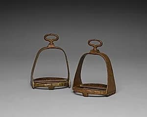 Pair of Stirrups by Unknown Artist