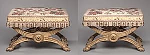 Pair of Stools by Jean-Baptiste-Claude Sené (French, 1748–1803)