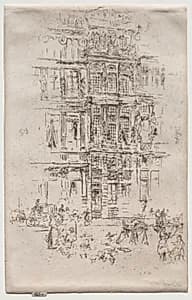 Palaces, Brussels by James McNeill Whistler (American, 1834–1903)