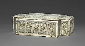 Panels from a Box by Unknown Artist