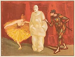 Pantomime by Henri Gabriel Ibels (French, 1867–1936)