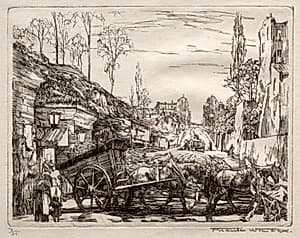 Paris Gate by Frank Wilcox (American, 1887–1964)