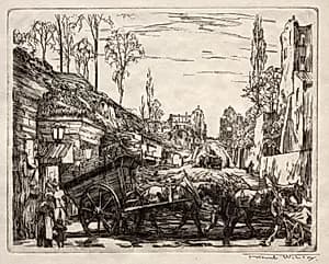 Paris Gate by Frank Wilcox (American, 1887–1964)