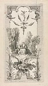 Pastoral, Arabesque by Louis Crépy (French)