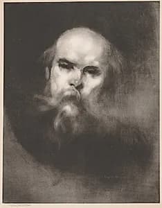 Paul Verlaine by Eugène Carrière (French, 1849–1906)