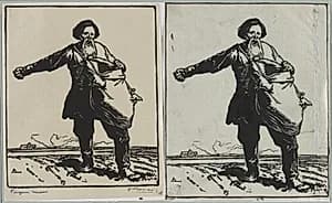 Paysan russe by Auguste Louis Lepère (French, 1849–1918)