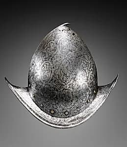 Pear Stalk Cabasset by Unknown Artist