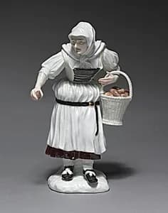Peasant Woman by Meissen Porcelain Factory (German, est. c. 1710)