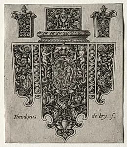 Pendant Ornament by Theodor de Bry (Flemish, 1528–1598)
