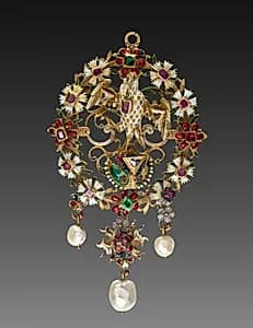Pendant with Pelican by Unknown Artist