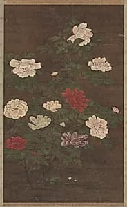 Peonies by Unknown Artist