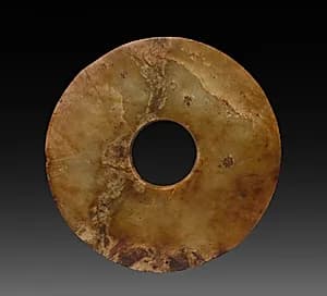 Perforated Disc (Pi) by Unknown Artist