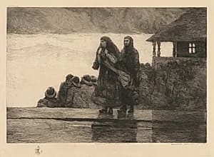 Perils of the Sea by Winslow Homer (American, 1836–1910)