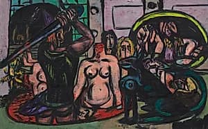 Perseus's Last Duty by Max Beckmann (German, 1884–1950)