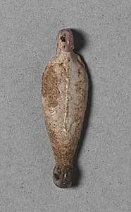 Petal-Shaped Bead by Unknown Artist
