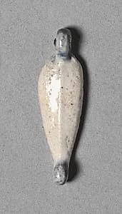 Petal-Shaped Bead by Unknown Artist