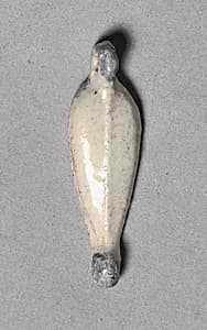 Petal-Shaped Bead by Unknown Artist