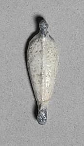 Petal-Shaped Bead by Unknown Artist