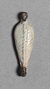 Petal-Shaped Bead by Unknown Artist
