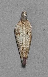 Petal-Shaped Bead by Unknown Artist
