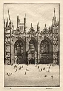Peterboro by Herbert Gordon Warlow (British, 1885–1942)